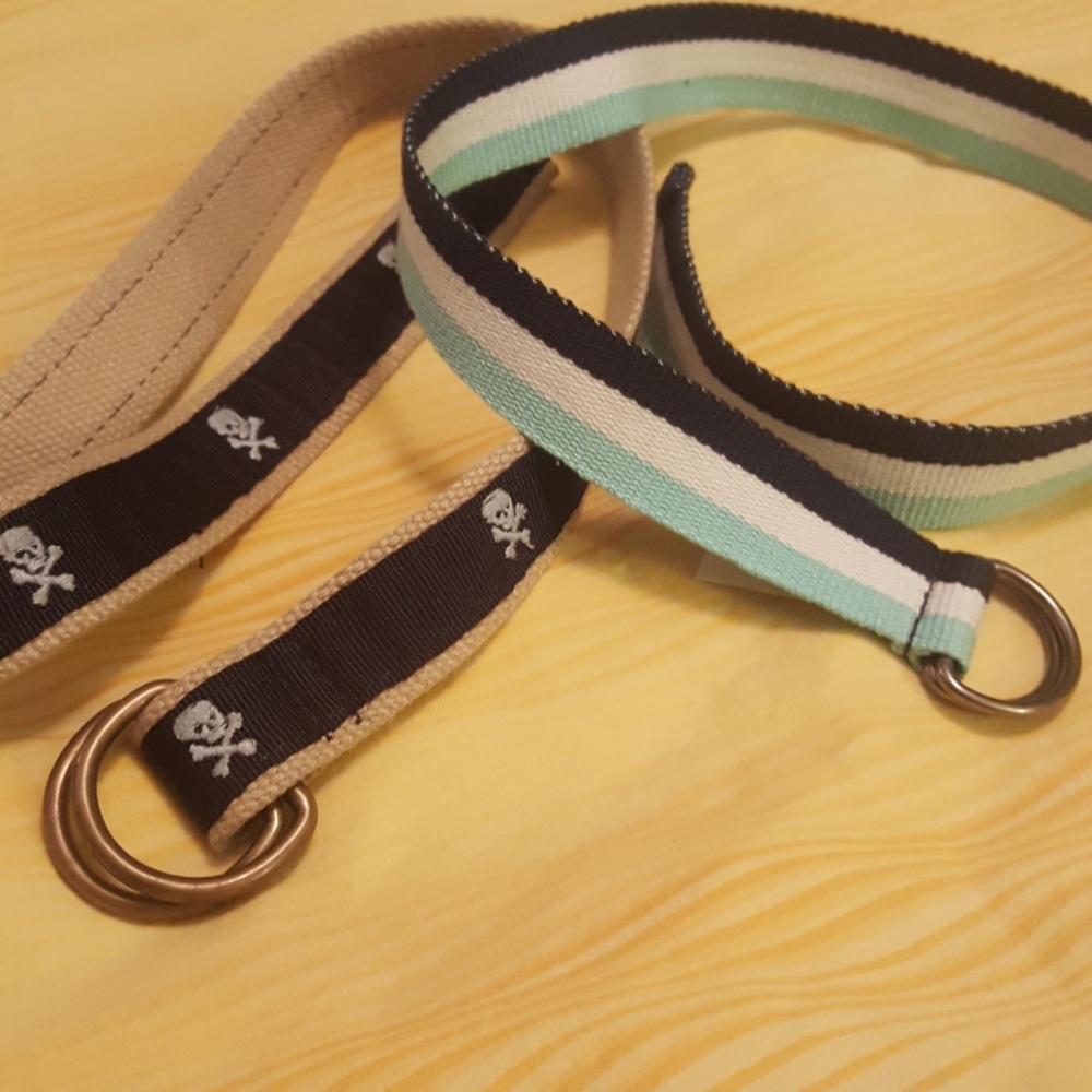 TWO for ONE! Hard to Find Boys Belts